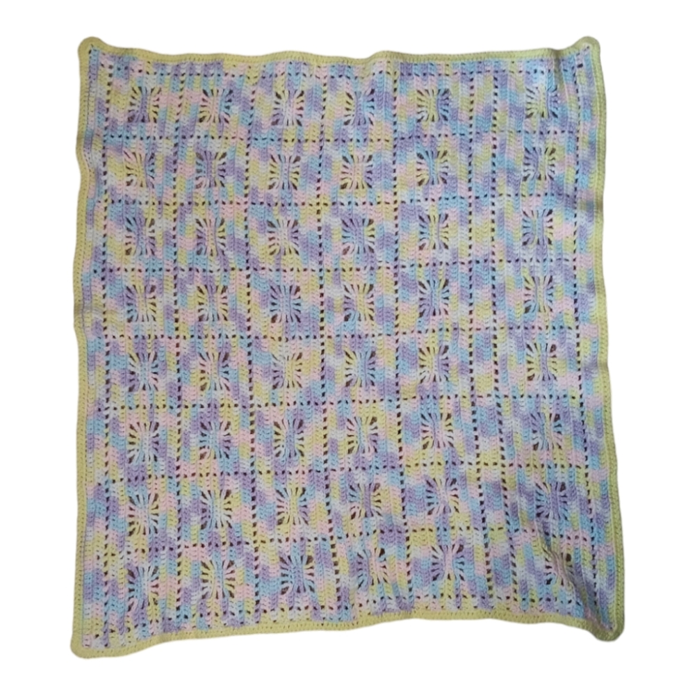 Crocket baby blanket